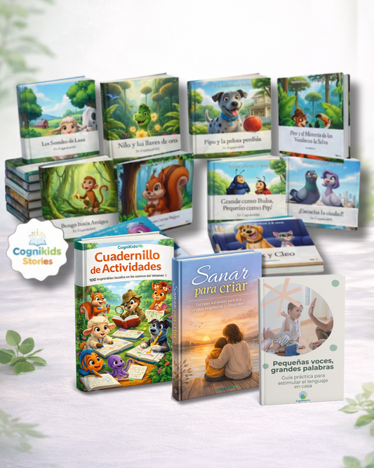 Pack de 10 Cuentos Cognikids Stories + 3 bonos.